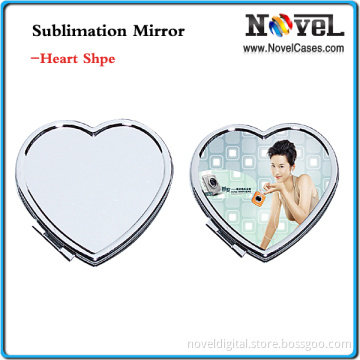 Sublimation Mirror with Heart Shape